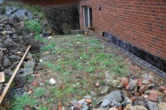 Drainage dans la roche